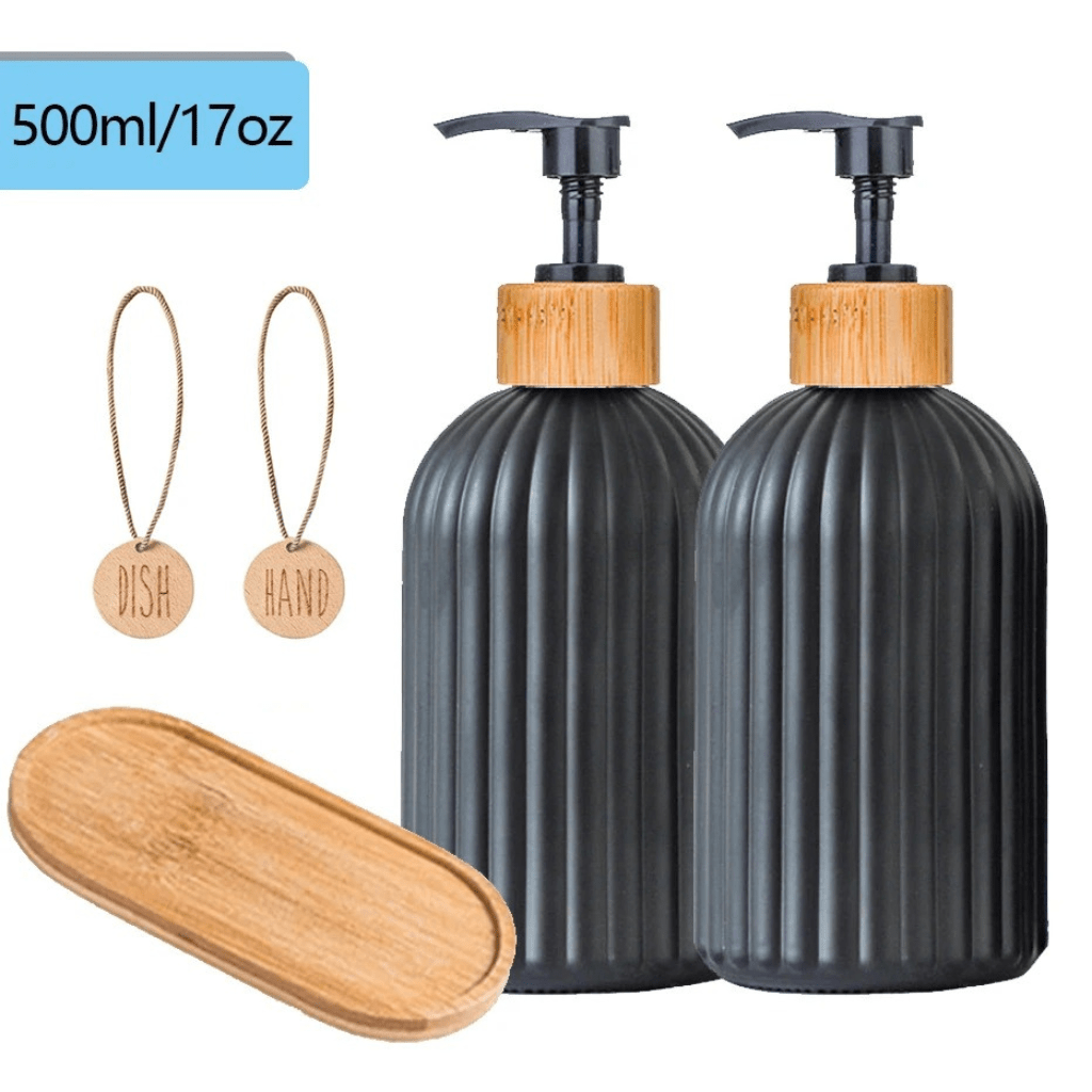 Kit Porta Sabonete Minimalista - 500ml